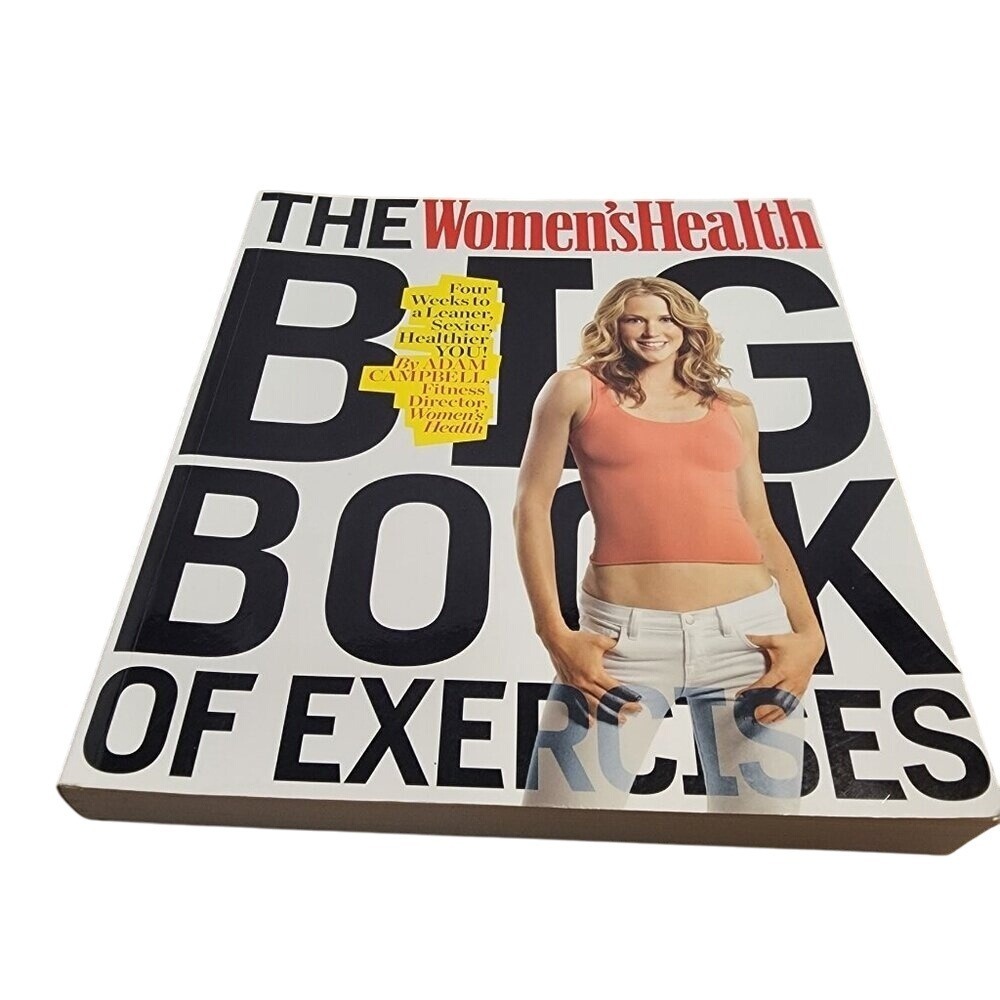 Women's Health Big Book of Exercises Adam Campbell Fitness Workout Guide